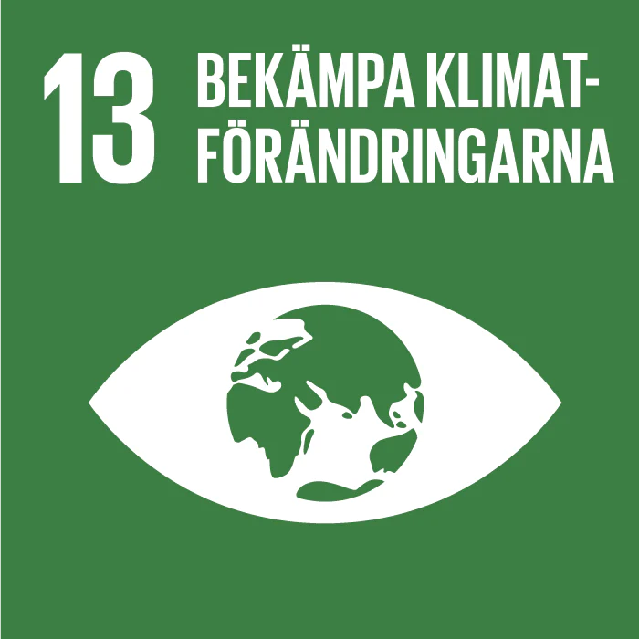 Ekologisk hållbarhet med symbol av en jordglob