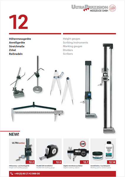 12 - Höjdmått, Ritsmått, Talmeter