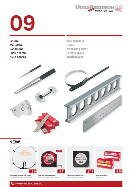 09 - Injaler, Bladmått, Måttband