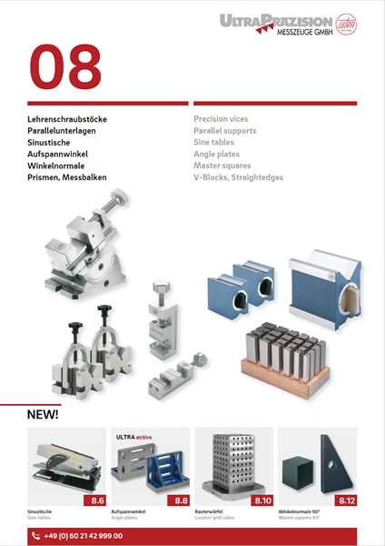 08 - Rätvinkelreferenser, V-Block, Sinustavlor