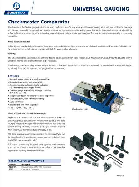 Checkmaster Comparator
