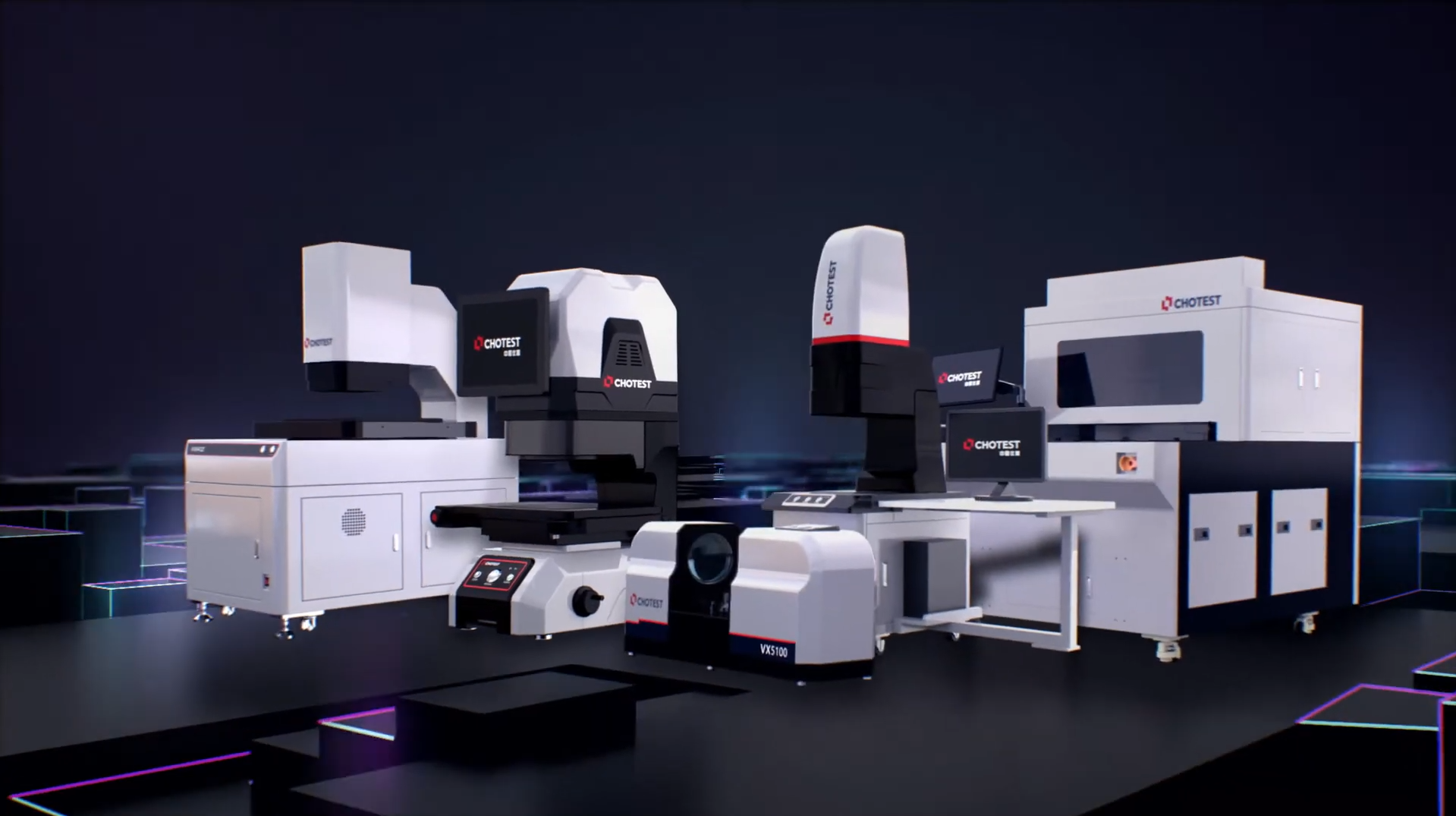 Chotest - optiska mätmaskiner