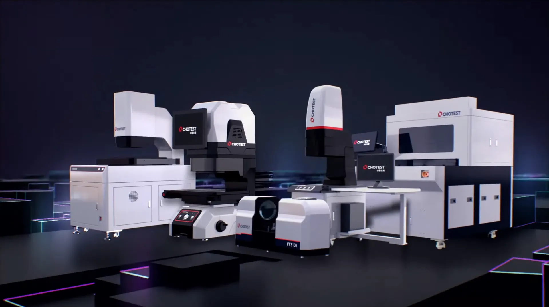 Chotest - optiska mätmaskiner