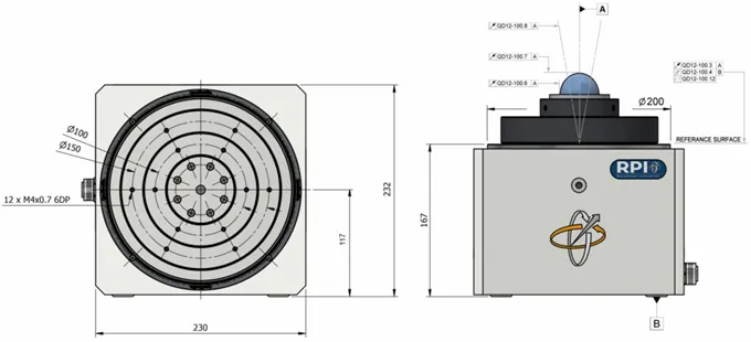 QuadProfile - dimensioner