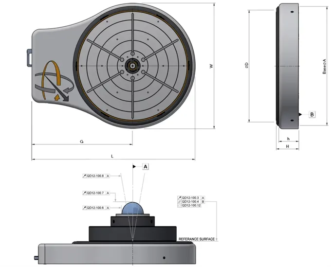 QuadSlimLine - dimensioner